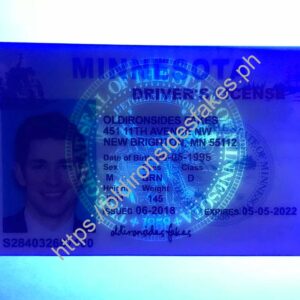 Minnesota Driver License (Old MN) | old iron fakes