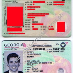 Georgia Driver License(New GA O21)